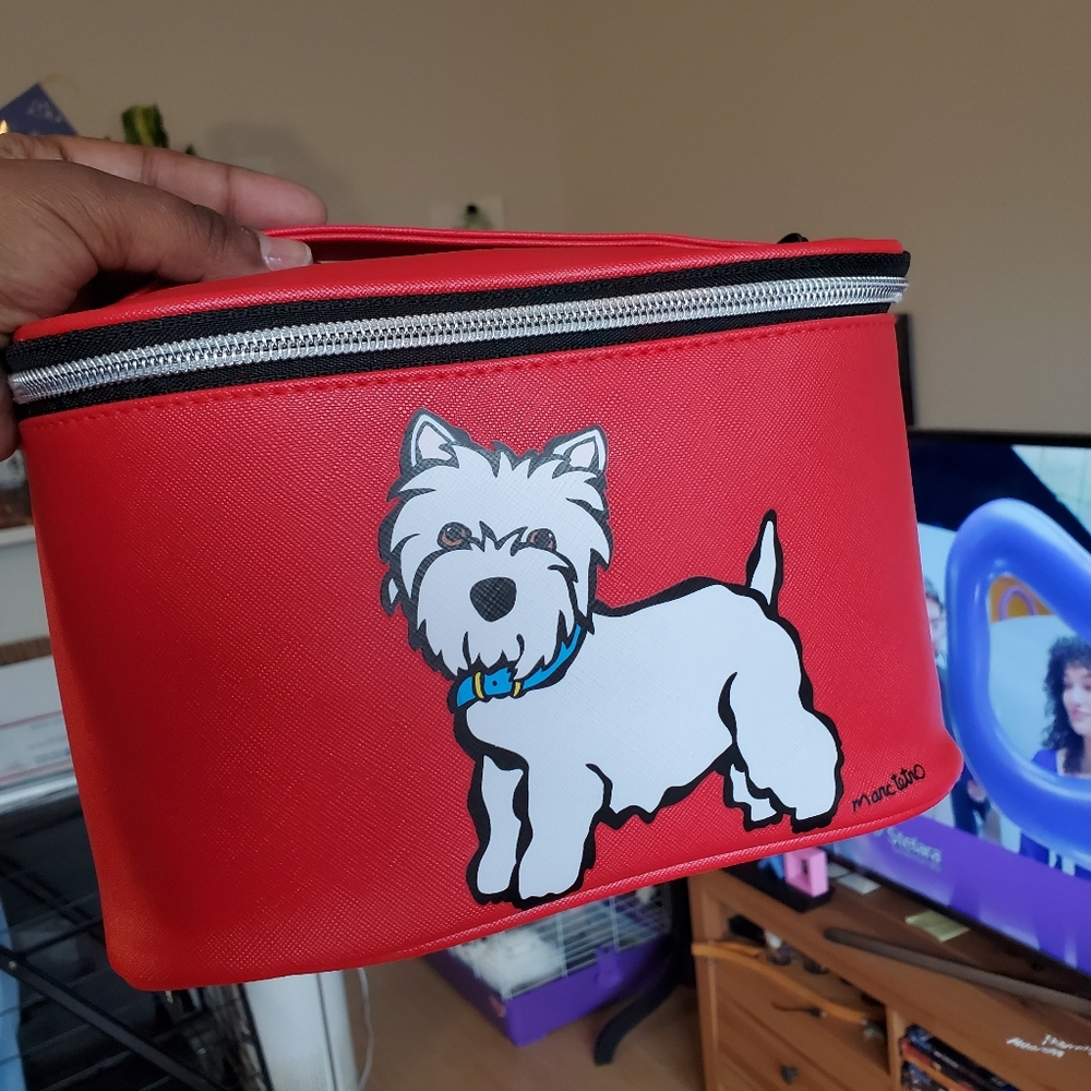 Marc Tetro Westie Cosmetic/Tote/Lunch bag